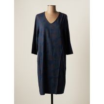 ZILCH - Robe mi-longue bleu en viscose pour femme - Taille 38 - Modz