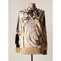 JEI'S BY LETIZIA DENARO - Pull beige en merinos pour femme - Taille 42 - Modz