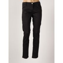 THALASSA - Pantalon slim noir en coton pour femme - Taille 44 - Modz