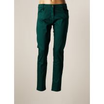 THALASSA - Pantalon slim vert en coton pour femme - Taille 38 - Modz