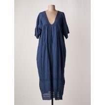 CHICOSOLEIL - Robe longue bleu en coton pour femme - Taille 34 - Modz