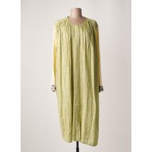 CHICOSOLEIL - Robe mi-longue vert en coton pour femme - Taille 36 - Modz