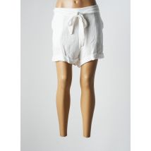 ARTLOVE - Short blanc en coton pour femme - Taille 36 - Modz