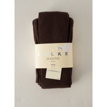 FALKE - Collants marron en coton pour femme - Taille 44 - Modz