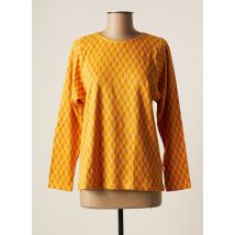 BLUTSGESCHWISTER - Top jaune en coton pour femme - Taille 42 - Modz