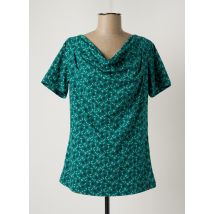 TRANQUILLO - T-shirt vert en coton pour femme - Taille 40 - Modz