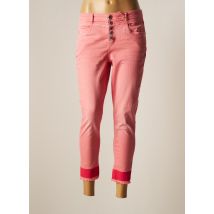 STREET ONE - Pantalon 7/8 rose en coton pour femme - Taille W29 L26 - Modz