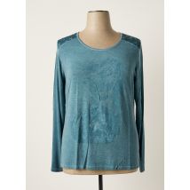 FRED SABATIER - Top bleu en viscose pour femme - Taille 46 - Modz