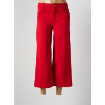 BLUTSGESCHWISTER - Pantalon 7/8 rouge en coton pour femme - Taille 36 - Modz