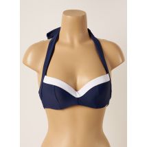 PANACHE - Haut de maillot de bain bleu en polyamide pour femme - Taille 80E - Modz