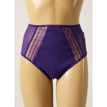 ELOMI - Culotte haute violet en nylon pour femme - Taille 46 - Modz