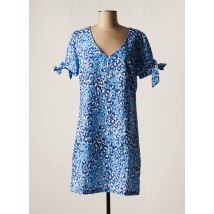 SARAH JOHN - Robe courte bleu en viscose pour femme - Taille 40 - Modz