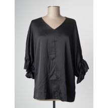 ELEONORA AMADEI - Blouse noir en polyester pour femme - Taille 40 - Modz