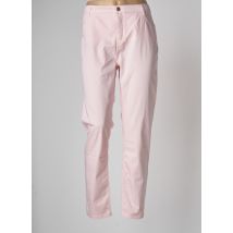 BARILOCHE - Pantalon slim rose en coton pour femme - Taille 46 - Modz