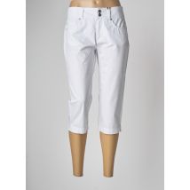 JENSEN - Pantacourt blanc en coton pour femme - Taille 38 - Modz