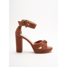 NERO GIARDINI - Sandales/Nu pieds marron en cuir pour femme - Taille 37 - Modz