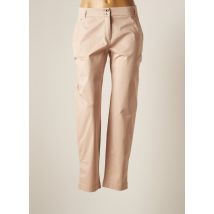 CHRISTINE LAURE - Pantalon chino rose en coton pour femme - Taille 44 - Modz