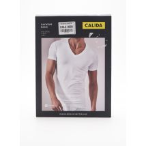 CALIDA - T-shirt blanc en coton pour homme - Taille 5XL - Modz
