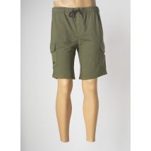 QUIKSILVER - Bermuda vert en coton pour homme - Taille 44 - Modz
