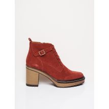 EMILIE KARSTON - Bottines/Boots orange en cuir pour femme - Taille 40 - Modz