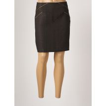 BREAL - Jupe courte marron en polyester pour femme - Taille 42 - Modz