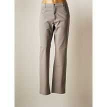 SCOTTAGE - Pantalon droit gris en coton pour femme - Taille 46 - Modz