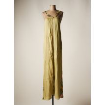 TRICOT CHIC - Robe longue vert en viscose pour femme - Taille 40 - Modz