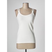 YAYA - T-shirt blanc en coton pour femme - Taille 36 - Modz