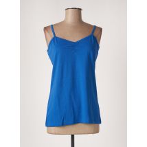 FELINO - Top bleu en coton pour femme - Taille 42 - Modz