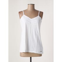 FELINO - Top blanc en coton pour femme - Taille 42 - Modz