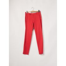 EAST DRIVE - Pantalon slim rouge en coton pour femme - Taille 42 - Modz