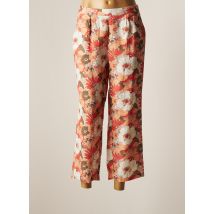 C'EST BEAU LA VIE - Pantalon 7/8 rose en coton pour femme - Taille 40 - Modz