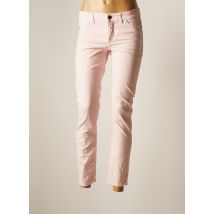 MARC CAIN - Pantalon slim rose en coton pour femme - Taille 38 - Modz