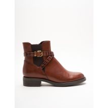 TAMARIS - Bottines/Boots marron en cuir pour femme - Taille 36 - Modz