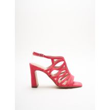 TAMARIS - Sandales/Nu pieds rose en textile pour femme - Taille 38 - Modz