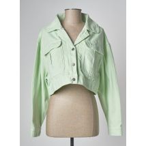 SCHOOL RAG - Veste casual vert en coton pour femme - Taille 38 - Modz