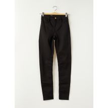 SCHOOL RAG - Pantalon slim noir en coton pour femme - Taille W25 - Modz