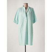 OTTOD'AME - Robe courte bleu en coton pour femme - Taille 36 - Modz