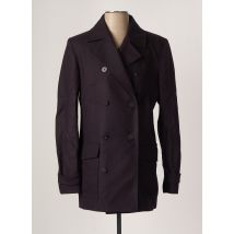AZZARO - Manteau court violet en laine pour homme - Taille M - Modz