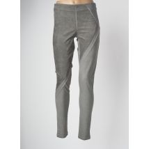 NÜ - Pantalon slim gris en viscose pour femme - Taille 38 - Modz