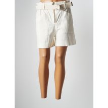 PAKO LITTO - Short blanc en coton pour femme - Taille 42 - Modz