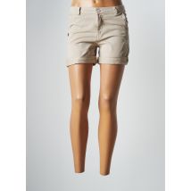 PAKO LITTO - Short beige en coton pour femme - Taille 38 - Modz