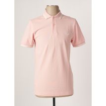 FRED PERRY - Polo rose en coton pour homme - Taille S - Modz
