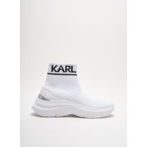 KARL LAGERFELD - Baskets blanc en textile pour femme - Taille 36 - Modz