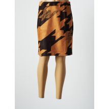 PLATINE COLLECTION - Jupe mi-longue marron en polyester pour femme - Taille 38 - Modz