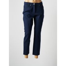 FABER - Pantalon 7/8 bleu en coton pour femme - Taille 46 - Modz