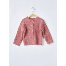 NOPPIES - Gilet manches longues rose en polyester pour fille - Taille 9 M - Modz