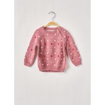 STERNTALER - Pull rose en coton pour fille - Taille 18 M - Modz