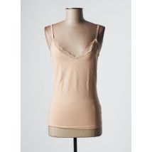 YSABEL MORA - Top beige en coton pour femme - Taille 42 - Modz