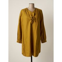 VANESSA BRUNO - Robe courte vert en coton pour femme - Taille 40 - Modz